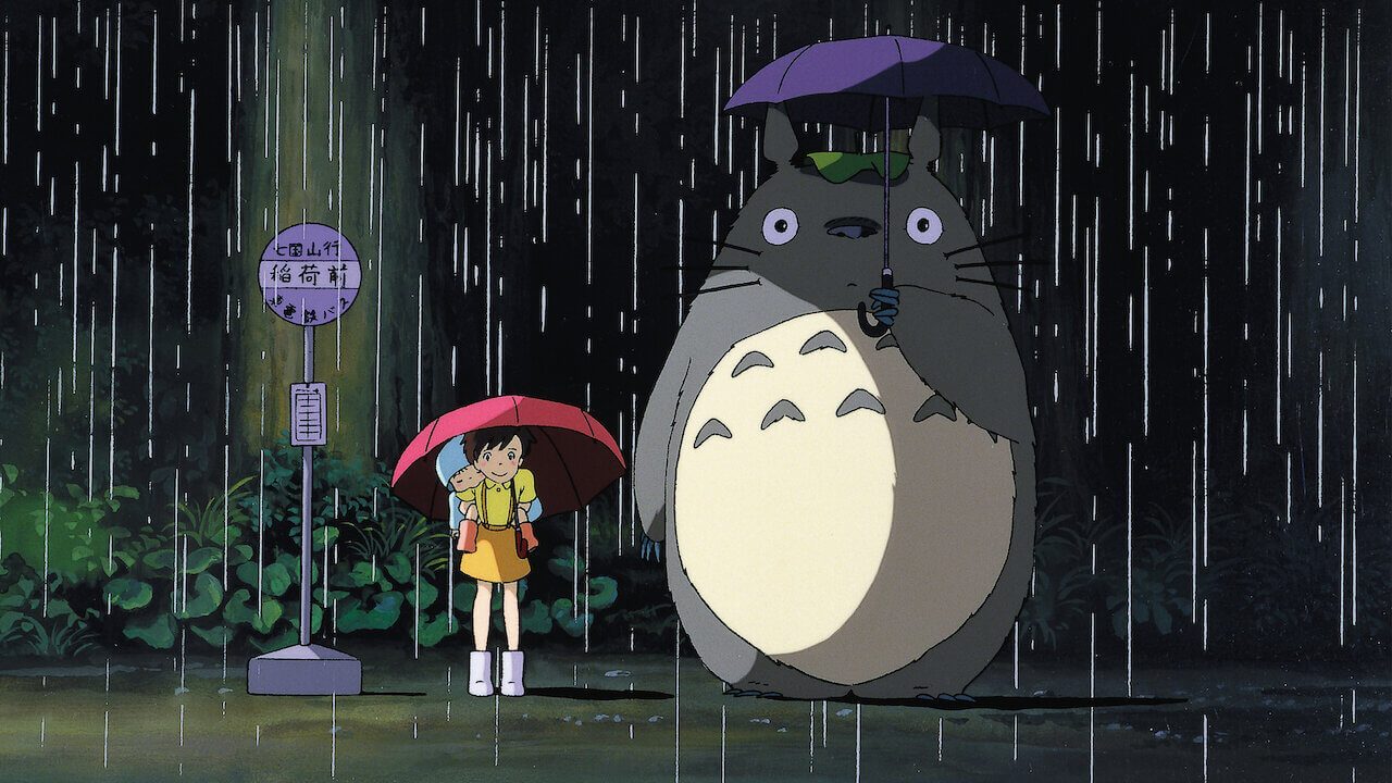 Kadr z filmu "Mój sąsiad Totoro"