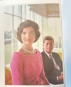 Jackie Kennedy w dniu zamachu na jej męża Johna Kennediego