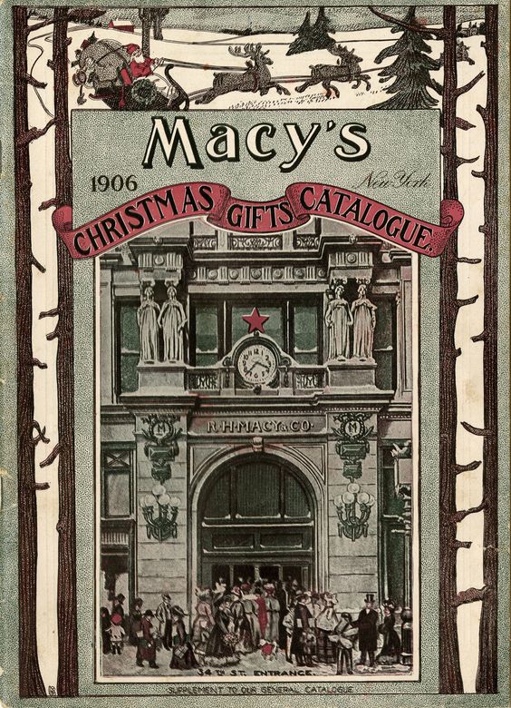 reklamy świąteczne - katalog świąteczny Macy's
